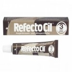 Vopsea pentru gene si sprancene Refectocil 15 ml Maro Natural nr 3, art RE057302